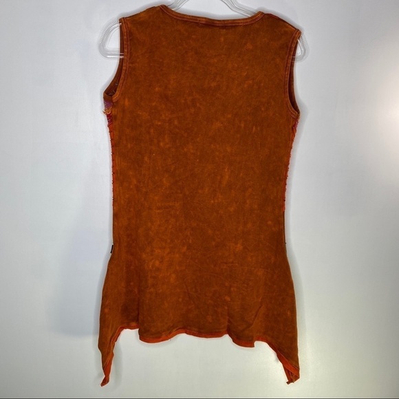 Leopards & Roses Sharkbite Hem Sleeveless … - Picture 7 of 8